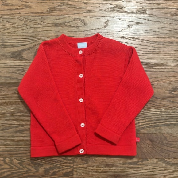 Bella Bliss Heart Back Cardigan 4T EUC - Picture 2 of 4